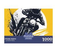 Puzzle De 1000 Piezas motocicletaDesafíos Extra Divertidos Pasatiempo Creativo Bicicleta suciedadRegalo Creativo Para La Relajación Clásicos Para Adultos Y Niños A Partir De 12 Años 38x26cm