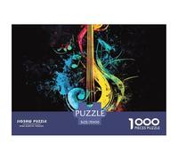 Puzzle De 1000 Piezas Notación MúsicaDesafíos Extra Divertidos Pasatiempo Creativo Artistic Style Juego Familiar Regalo Juguete Colorido Para Niños De 8 A 12 Años 70x50cm/1000pcs