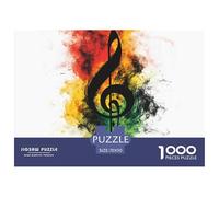 Puzzle De 1000 Piezas Notación MúsicaDesafíos Extra Divertidos Pasatiempo Creativo Regalo Creativo Para La Relajación Clásicos Para Adultos Y Niños A Partir De 12 Años Puzzle 70x50cm/1000pcs