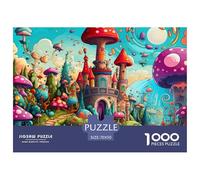 Puzzle De 1000 Piezas País de Las MaravillasDesafíos Extra Divertidos Pasatiempo Creativo Magic CastilloJuego Familiar Regalo Clásicos Para Adultos Y Niños A Partir De 12 Años Puzzle 70x50cm/1000pcs