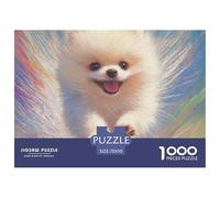 Puzzle De 1000 Piezas PomeraniaDesafíos Extra Divertidos Pasatiempo Creativo Animales lindosJuego Familiar Regalo Clásicos Para Adultos Y Niños A Partir De 12 Años Puzzle 70x50cm/1000pcs