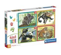 Puzzle 4 en 1 - Bébés Animaux