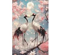 Puzzle de 150 Pièces pour Adultes, Puzzle Adulte 150 Pieces Coloré, Puzzles Difficile Impossible Activité Familiale Parfaite(Grues élégantes)