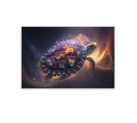 Puzzle de 1500 pièces pour Adultes, Puzzle 3D, Images Haute résolution, décoration intérieure, Salon, décoration Murale.Cosmic Turtle Fantasy 57x87cm