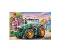 Puzzle de 1500 pièces pour Adultes, Puzzle 3D, Images Haute résolution, décoration intérieure, Salon, décoration Murale.scène Rurale de Tracteur 57x87cm