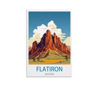 Puzzle de 200 pièces, Flatiron Arizona Puzzles, Puzzle de 200 pièces pour Adultes et Enfants, Puzzle Familial Classique d'intérieur 35 x 25 cm