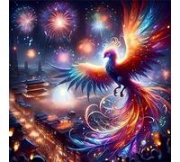 Puzzle de 200 Pièces pour Adultes Ancienne Capitale Phénix, Divertissement Créatif, Fun, Puzzle Adulte 200 pièces, DIY Puzzles Stimulant Parfait pour Les soirées de Jeu, Taille Finie:28x28cm