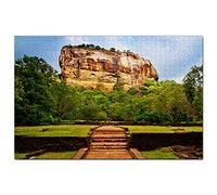 Puzzle de 200 pièces pour Adultes, Ancienne cité de Sigiriya, Sri Lanka, Souvenir de Voyage, 35 x 25 cm