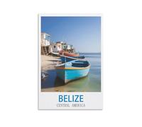 Puzzle de 200 pièces pour Adultes - Belize, Amérique Centrale - Puzzle en Papier - 200 pièces - Jeu de décompression pour Adultes - 35 x 25 cm