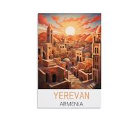 Puzzle de 200 pièces pour Adultes et Enfants, Erevan, Arménie. Jeu de Puzzle Familial, Cadeau d'anniversaire, 35 x 25 cm.