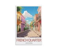 Puzzle de 200 pièces pour Adultes et Enfants, thème Quartier français de Louisiane, Puzzle Familial, Cadeau d'anniversaire, 35 x 25 cm