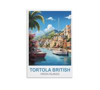 Puzzle de 200 pièces pour Adultes - Tortola, Îles Vierges Britanniques - Puzzle en Papier - 200 pièces - Jeu de décompression pour Adultes - 35 x 25 cm