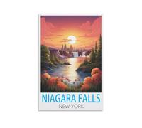 Puzzle de 200 pièces représentant Les Chutes du Niagara à New York, Jeu de Loisirs et de détente, Jeu éducatif et intellectuel, décoration intérieure, Cadeau Artistique, 35 x 25 cm