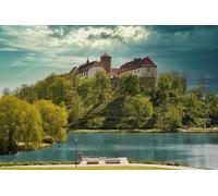 Puzzle de 2000 pièces - Adultes, Adolescents et Enfants - Grand Puzzle - Jouet, Cadeau, éducatif, intellectuel, décompressant, Amusant, Jeu Familial - Châteaux d'Allemagne (Iburg) - 100 x 70 cm