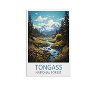 Puzzle de 2000 pièces, Affiches de la forêt Nationale de Tongass, Puzzle de 2000 pièces, Cadeau Relaxant et Stimulant pour Adultes, Adolescents et Seniors 100x70cm