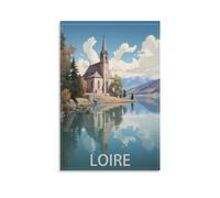 Puzzle de 2000 pièces, Affiches du Centre Val de Loire, France, Jeu de décompression pour Adultes, Jouets pour étudiants et Enfants, Cadeaux de Noël et d'anniversaire, 100 x 70 cm