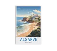 Puzzle de 2000 pièces Algarve Portugal - Puzzles pour Adultes et Enfants - Jeu éducatif de 2000 pièces - Puzzle coloré pour la décoration intérieure - 70 x 100 cm