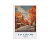 Puzzle de 2000 pièces, Beckenham London Jigsaw, Jeu de décompression pour Adultes, Jouets pour étudiants et Enfants, Cadeau de Noël ou d'anniversaire, 100 x 70 cm