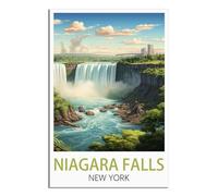 Puzzle de 2000 pièces Castes du Niagara New York Puzzles pour Adultes et Enfants Jeux éducatifs de 2000 pièces Puzzles colorés pour la décoration intérieure 70x100cm