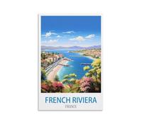 Puzzle de 2000 pièces, Côte d'Azur, France, Puzzle Classique de 2000 pièces, Jeu éducatif, pour Adultes et Enfants, 100 x 70 cm