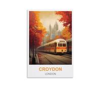 Puzzle de 2000 pièces, Croydon London Jigsaws, Puzzle Classique de 2000 pièces, Jeu éducatif, pour Adultes et Enfants, 100 x 70 cm