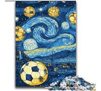 Puzzle de 2000 pièces Football Nocturne pour Adultes, Jeu Familial Anti-Stress, défi Difficile, Superbes Cadeaux et Jouets (70x100cm)