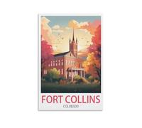 Puzzle de 2000 pièces, Fort Collins Colorado, décoration intérieure, Cadeau d'anniversaire, Jouet pour Hommes, Femmes et Seniors, 70 x 100 cm