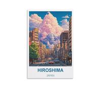 Puzzle de 2000 pièces Hiroshima, Japon. Puzzle pour Adultes et Enfants. Jeu éducatif de 2000 pièces. Puzzle coloré pour la décoration intérieure. 70 x 100 cm.