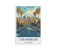 Puzzle de 2000 pièces Los Angeles Californie Décoration intérieure Cadeau d'anniversaire Jouet pour Hommes, Femmes et Seniors, 70 x 100 cm