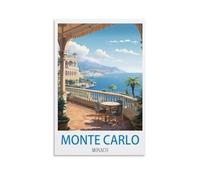 Puzzle de 2000 pièces Monte Carlo Monaco, Jeu de détente pour Adultes, Jouets pour Enfants et étudiants, Cadeau de Noël ou d'anniversaire, 100 x 70 cm