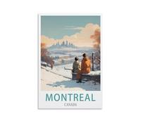 Puzzle de 2000 pièces, Montréal, Canada. Puzzle de 2000 pièces pour Adolescents et Enfants, Jeu de réflexion et de Divertissement, 70 x 100 cm.