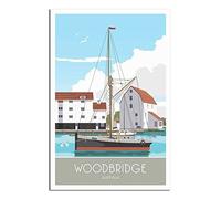 Puzzle de 2000 pièces, Moulin à marée de Woodbridge, Suffolk, Puzzle en Papier de 2000 pièces, Jouet éducatif pour Adultes et Enfants, Jeu de détente Familial, 100 x 70 cm