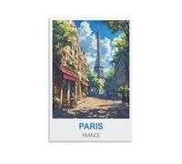 Puzzle de 2000 pièces, Paris, France. Puzzle de 2000 pièces pour Adolescents et Enfants, Jeu de réflexion, 70 x 100 cm.