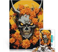 Puzzle de 2000 pièces pour Adolescents “Masque Oni” Fait de Papier，Convient aux 14 Ans et Plus Décoration d'art pour la Maison C'est Un pour Toute la Famille。Taille：70x100cm