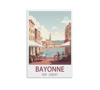 Puzzle de 2000 pièces pour Adultes, Affiches de Bayonne, New Jersey, Puzzle en Papier adapté aux Adultes, aux Enfants et aux familles, Jeu Anti-Stress, 100 x 70 cm