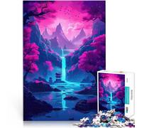 Puzzle de 2000 pièces pour Adultes Art des Fleurs de Cerisier du Japon Jouets de Jeu Renforcer l'amour Entre Les Couples 70x100cm