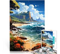 Puzzle de 2000 pièces pour Adultes “ Art du Paysage” Fait de Papier，pour Les 14 Ans et Plus Jeu de Puzzle Superbe Cadeau。Taille：70x100cm/27.5x39.3pouce