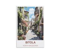 Puzzle de 2000 pièces pour Adultes - Bitola, Macédoine du Nord - Un Puzzle Stimulant, idéal pour Vos soirées Jeux (70 x 100 cm).