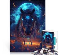 Puzzle de 2000 pièces pour Adultes “Cheval sacré” Fait de Papier，Convient aux Personnes âgées de 14 Ans et Plus Décoration d'intérieur Car C'est Un pour Toute la Famille。Taille：70x100cm