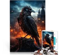 Puzzle de 2000 pièces pour Adultes Corbeau de Flammes Réduction du Stress intéressante Renforcer l'amour Entre Les Couples 70x100cm