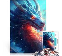 Puzzle de 2000 pièces pour Adultes Dragon Cool Jouet éducatif intellectuel décompressant Car C'est Un pour Toute la Famille 70x100cm