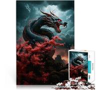 Puzzle de 2000 pièces pour Adultes Dragon Japonais Japon Jouet éducatif d'apprentissage Renforcer l'amour Entre Les Couples 70x100cm