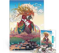 Puzzle de 2000 pièces pour Adultes et Adolescents Perroquet Magique Fait de Papier，Convient aux 14 Ans et Plus Jouet éducatif pour Apprendre Excellent Cadeau pour Les Jeux。Taille：70x100cm