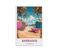 Puzzle de 2000 pièces pour Adultes, Jeu éducatif sur Le thème de la Barbade et des Caraïbes, idéal pour se détendre et décorer Un Mur (100 x 70 cm).