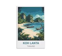 Puzzle de 2000 pièces pour Adultes, Koh Lanta Thaïlande, Puzzle en Papier, œuvre d'art, Jouet éducatif et intellectuel, Cadeau, 100 x 70 cm