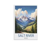 Puzzle de 2000 pièces pour Adultes - La chaîne de Montagnes Salt River - Un Puzzle Stimulant, idéal pour Vos soirées Jeux (70 x 100 cm).