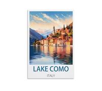 Puzzle de 2000 pièces pour Adultes - Lac de Côme, Italie - Affiches et Puzzles - Puzzle de 2000 pièces pour Adultes et Enfants - Puzzle Familial Classique d'intérieur - 70 x 100 cm
