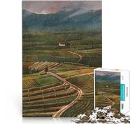 Puzzle de 2000 pièces pour Adultes “Mon Vert préféré” Fait de Papier,pour Les 14 Ans et Plus Jeu intellectuel Liste de souhaits avec Le Père Noël。Taille:70x100cm/27.5x39.3pouce