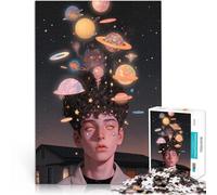 Puzzle de 2000 pièces pour Adultes Pensées cosmiques Jeux éducatifs Décoration d'intérieur Excellent Cadeau pour Les Jeux 70x100cm