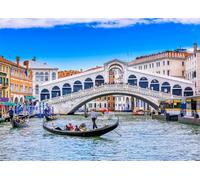 Puzzle de 2000 pièces pour Adultes - Pont du Rialto à Venise A01 100x70cm